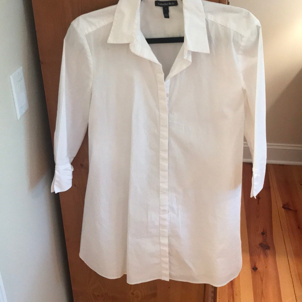 Isabella Oliver white button down